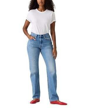 AGOLDE 90's Pinch Waist High Rise Straight Jeans SIZE 29x30